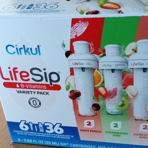 Cirkul Life Sip With Cartridges 3 Flavors - Picture 2 of 7